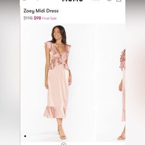 Show me your MUMU Zoey midi dress